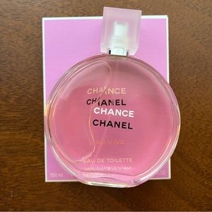 🆕 Chanel Chance Perfume Original Eau Vive Eau de Toilette NEW 5Fl oz 150ml